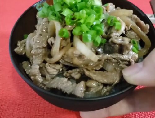 Bowl de Carne, Shimeji e Cebolinha